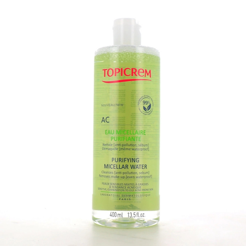 TOPICREM AC CONTROL purifying micellar water 400ml