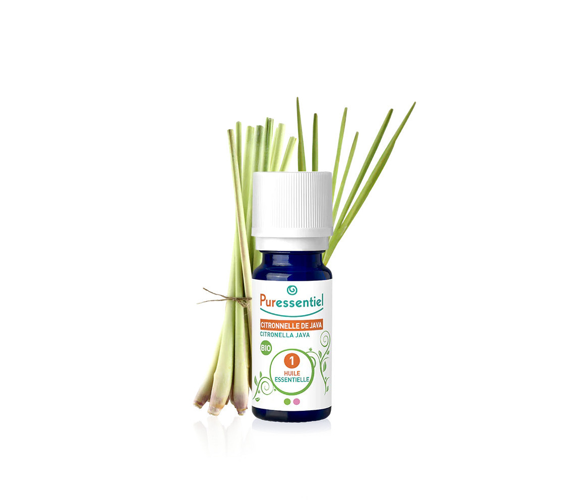 PURESSENTIEL Lemongrass Essential Oil Organic 10ml