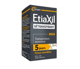 COOPER Etiaxil Détranspirant Men Peaux Sensibles Roll-on 15ml