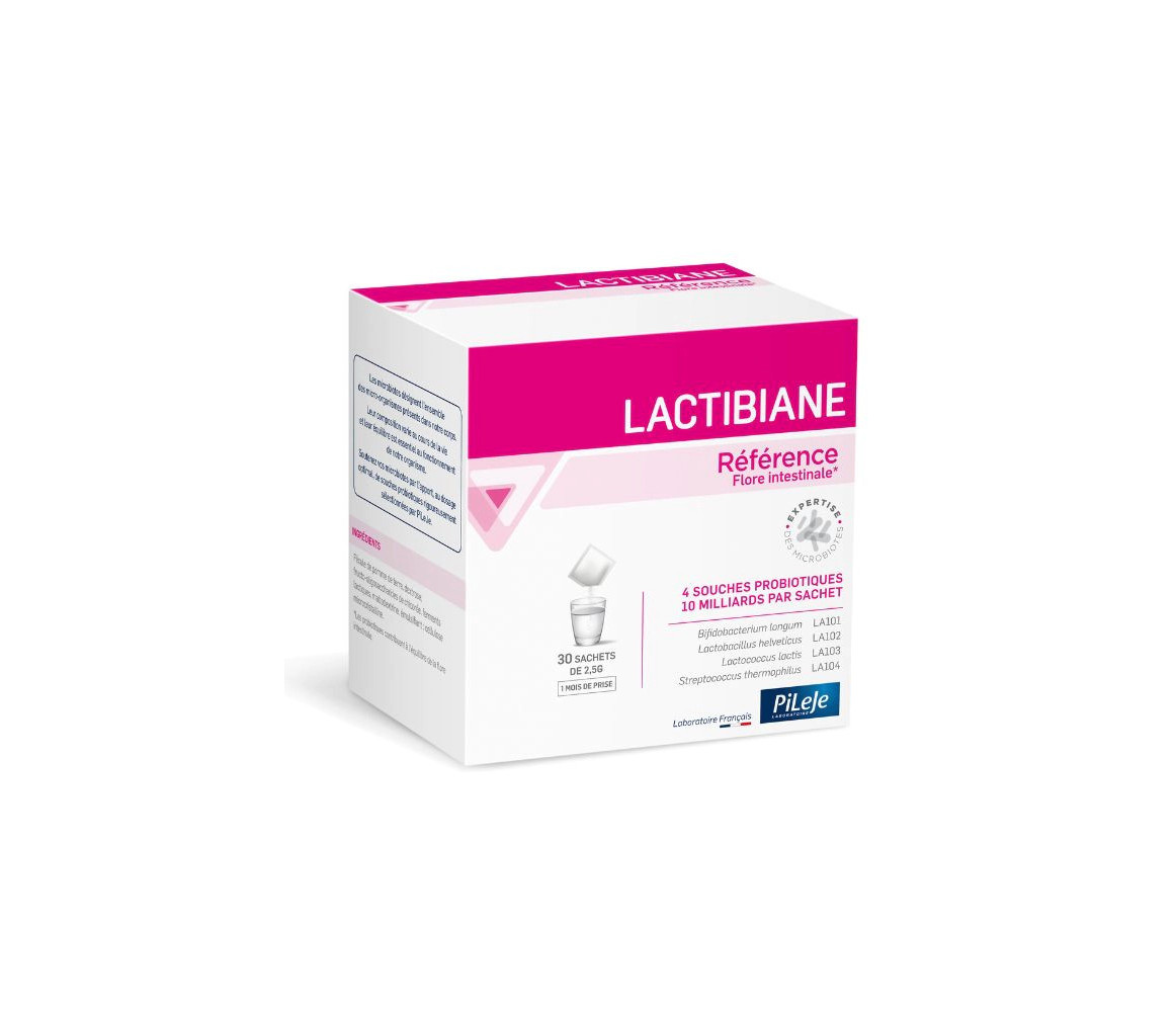 PIJELE Lactibiane Référence - 30 sachets de 2.5 g