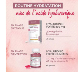 BIOCYTE Hyaluronic forte 300 mg - Hydratation & Anti âge - 30 gélules