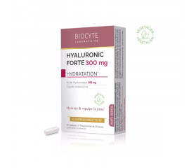 BIOCYTE Hyaluronic forte 300 mg - Hydratation & Anti âge - 30 gélules