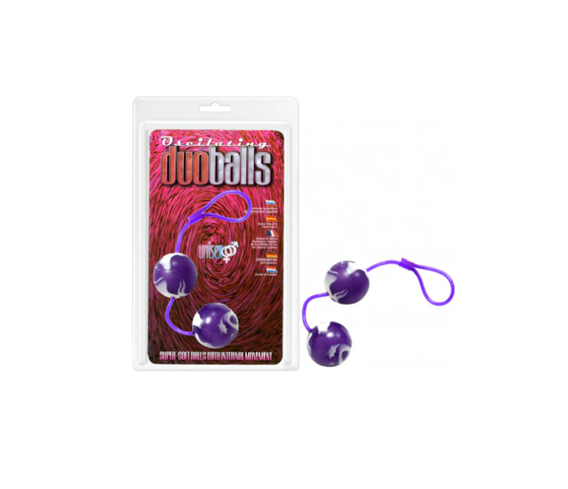 SEVEN CREATIONS Oscilating Duo Balls - Purple Duo Balls