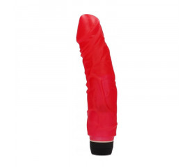 SEVEN CREATIONS Perfect Pleasure red multi-speed vibrator - 22 cm - Realistic vibrators