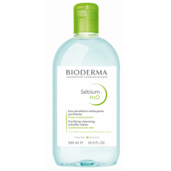 BIODERMA Sébium H2O eau micellaire purifiante 500ml