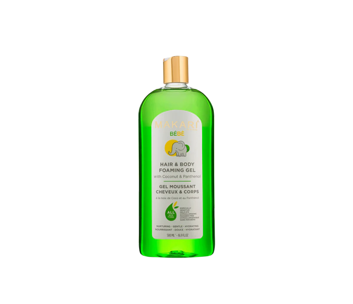 MAKARI Gel Moussant  Bébé Cheveux & Corps 500ml