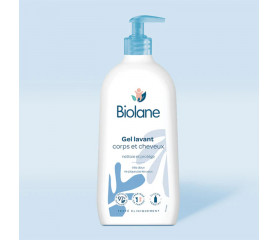 BIOLANE Gel lavant corps & cheveux 2 en 1 750ml