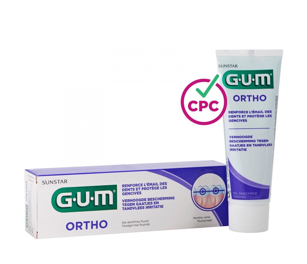 SUNSTARGUM Gel Dentifrice GUM® ORTHO