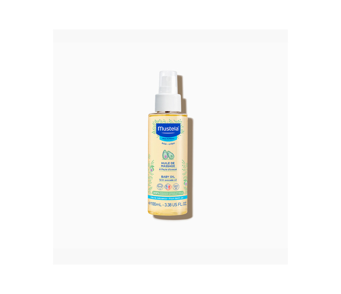 MUSTELA Huile de Massage à l'Huile d'Avocat 100ml