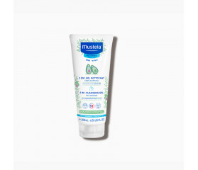 MUSTELA 2 en 1 Gel Nettoyant à l'Avocat 200ml