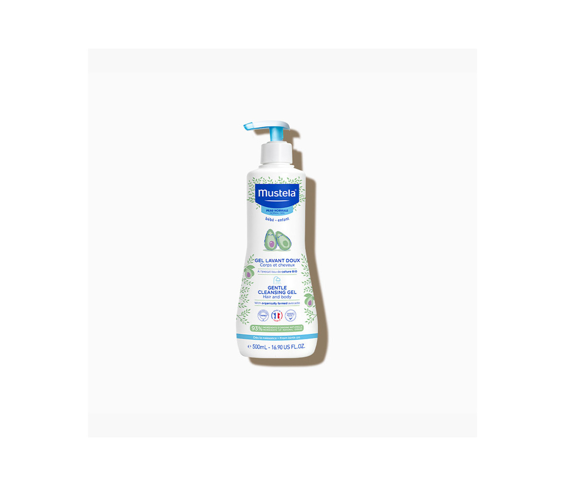 MUSTELA Gel Lavant Doux à l'Avocat  500ml