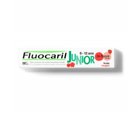 FLUOCARIL Toothpaste Junior Gel Red Fruits 145mg