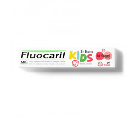 FLUOCARIL Dentifrice Kids Gel Fraise Bi-Fluoré 100mg