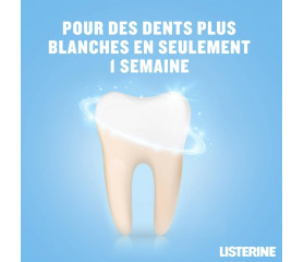 JOHNSON & JOHNSON Bain de Bouche LISTERINE Soin Blancheur Goût Plus Léger 500ml