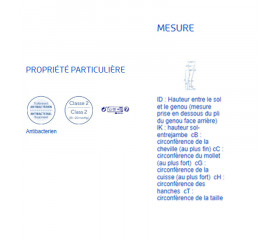 THUASNE VENOFLEX  Chaussettes Anti-stase Clinic C2
