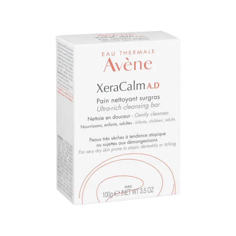 AVENE XeraCalm A.D Superfatted cleansing bar 100gr