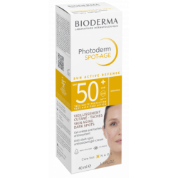 BIODERMA Photoderm SPOT-AGE SPF50+ vieillissement cutané et tâches 40g