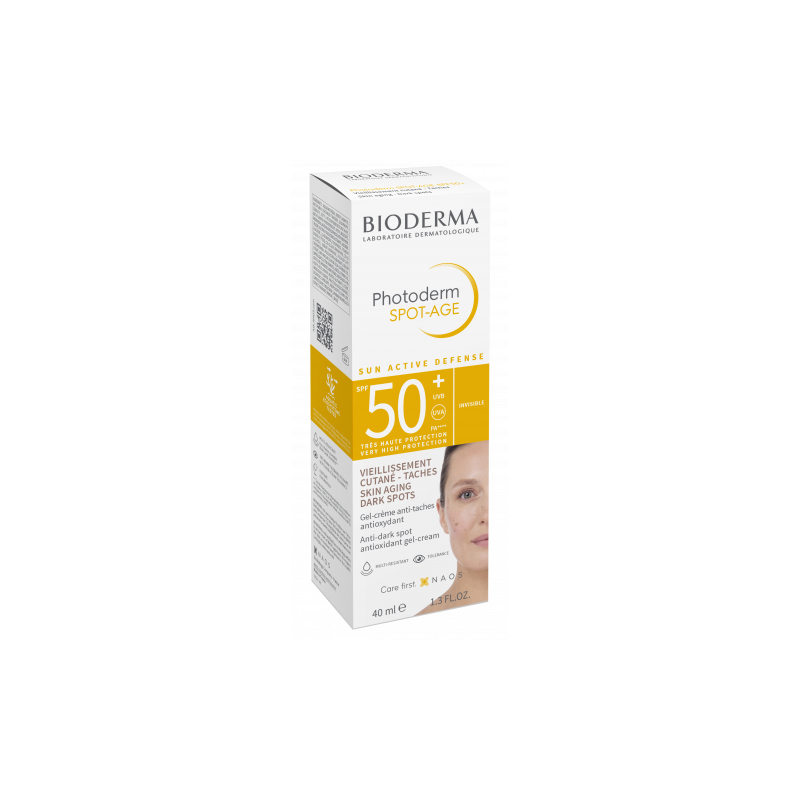 BIODERMA Photoderm SPOT-AGE SPF50+ vieillissement cutané et tâches 40g