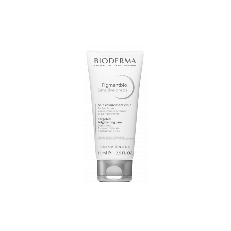 BIODERMA Pigmentbio Sensitive areas  Crème éclairsissante visage et corps 75ml