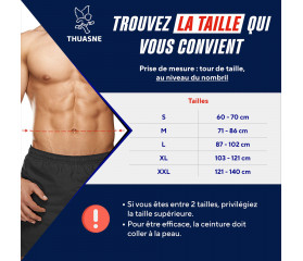 THUASNE SPORT  Ceinture de soutien lombaire  - lombalgie, entorse, mal de dos – Maintien 4