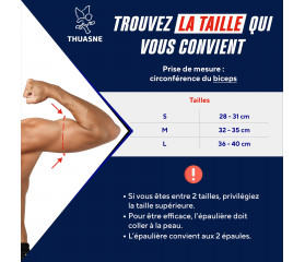 THUASNE SPORT  Épaulière - traumatismes, états inflammatoires, luxation – Maintien 1