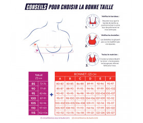 THUASNE SPORT  Brassière maintien extrême TOP’ STRAP X-BACK