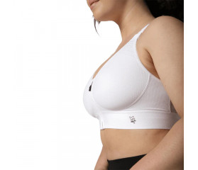 THUASNE SPORT  Brassière maintien extrême EAZ’IP EVOLUTION Blanc