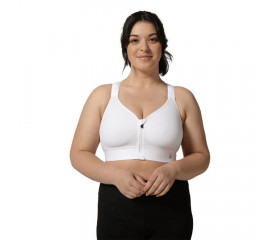 THUASNE SPORT  Brassière maintien extrême EAZ’IP EVOLUTION Blanc