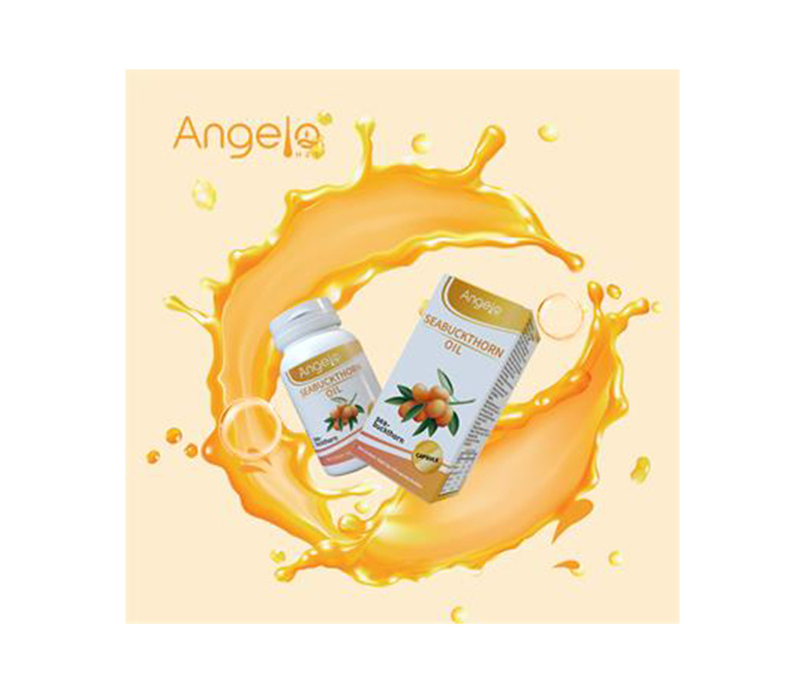 ANGELO HZS  Huile  D'argousier  60 Capsules