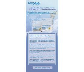 ANGELO HZS Argousier Collagène Bovin Peptide Calcium Boisson Solide 150g - 15 Sachets