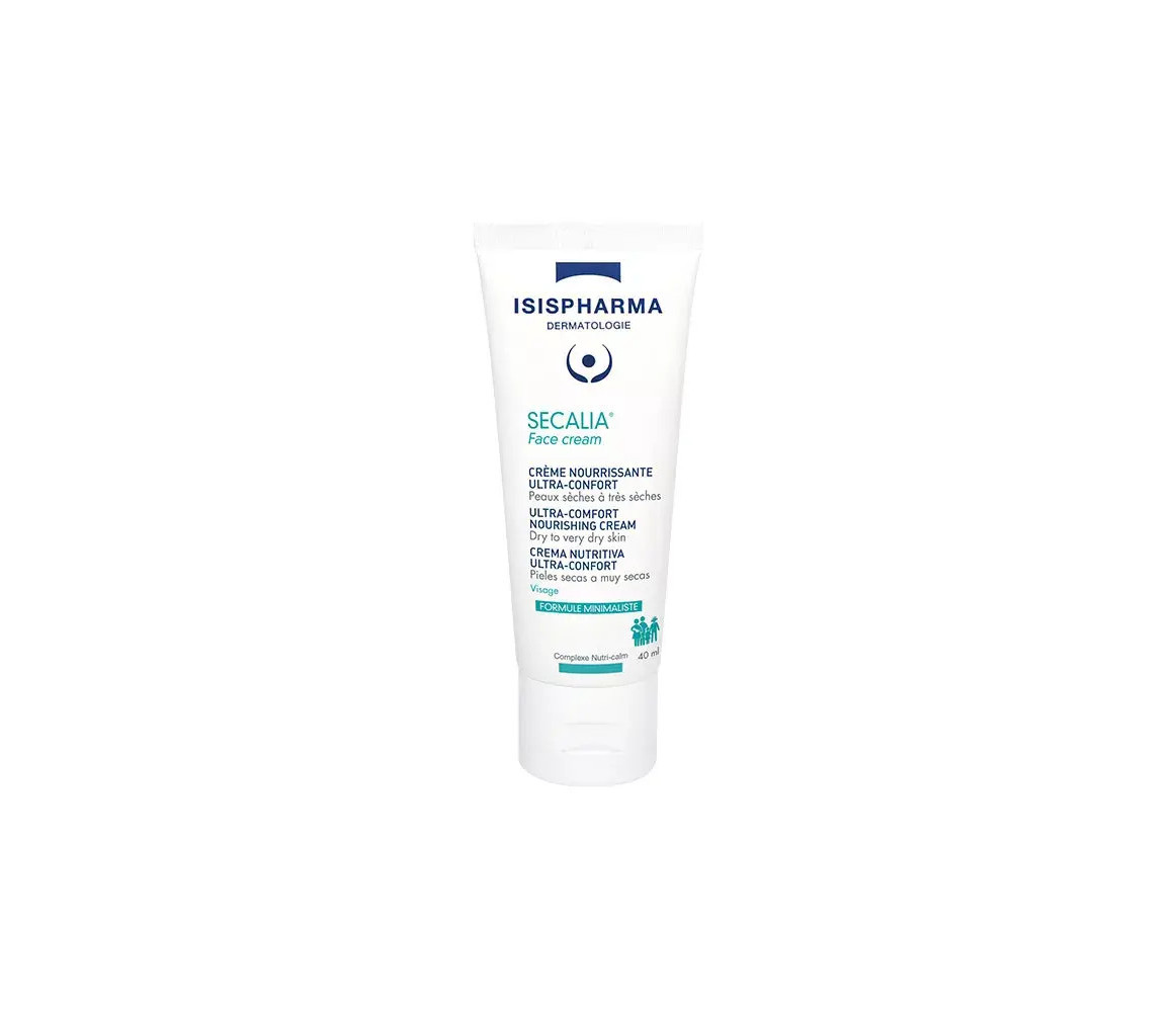 ISISPHARMA SECALIA Face Cream -  Crème nourrissante ultra confort pour peaux sèches à très sèches 40ml