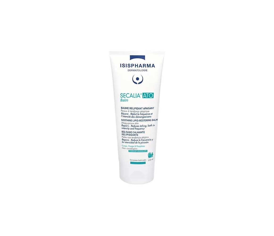 ISISPHARMA SECALIA ATO Baume - Soothing Relipidant Balm for very dry skin with atopic tendency Tube 200ml