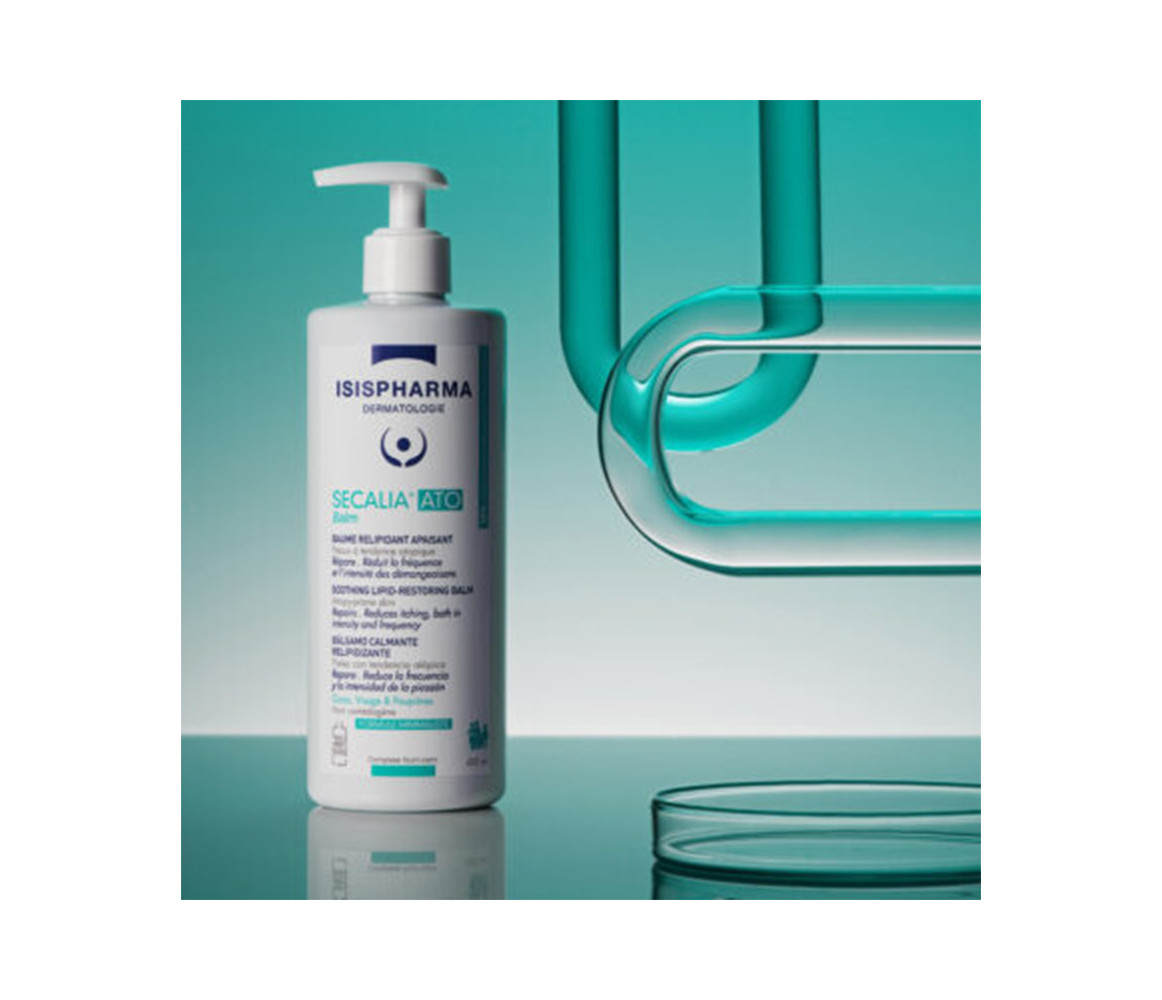 ISISPHARMA SECALIA ATO Baume - Soothing Relipidant Balm for very dry skin with atopic tendency Tube 400ml