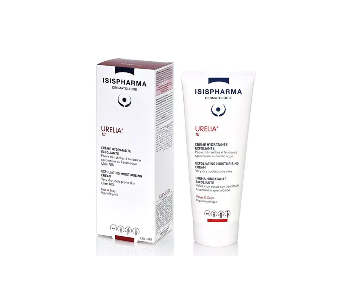 ISISPHARMA URELIA 10 Moisturising exfoliating cream for scaly skin. Hyperkeratosis 150ml