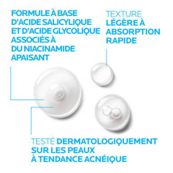 LA ROCHE POSAY EFFACLAR Sérum  à l'acide salicylique ultra concentré 30ml