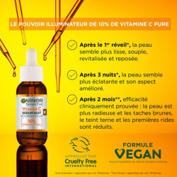 GARNIER VITAMINE C Sérum Nuit Booster d’Éclat 30ml