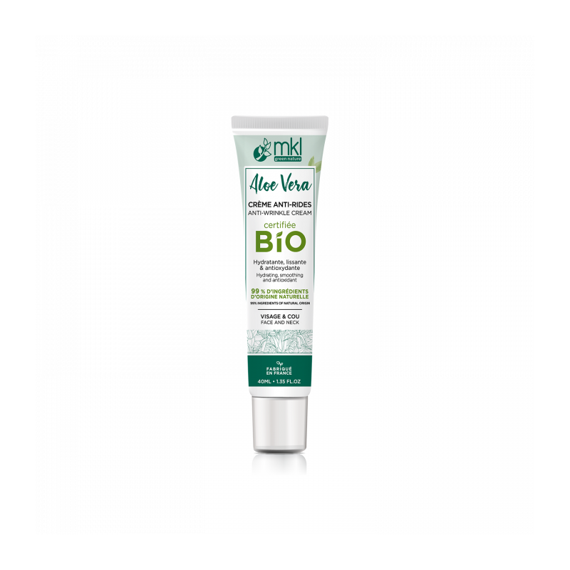 MKL GREEN NATURE Crème visage aloe vera 40 ml - certifiée bio