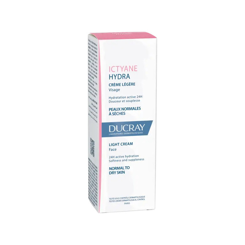 DUCRAY ICTYANE HYDRA Crème légère peaux normales a seches 40ml