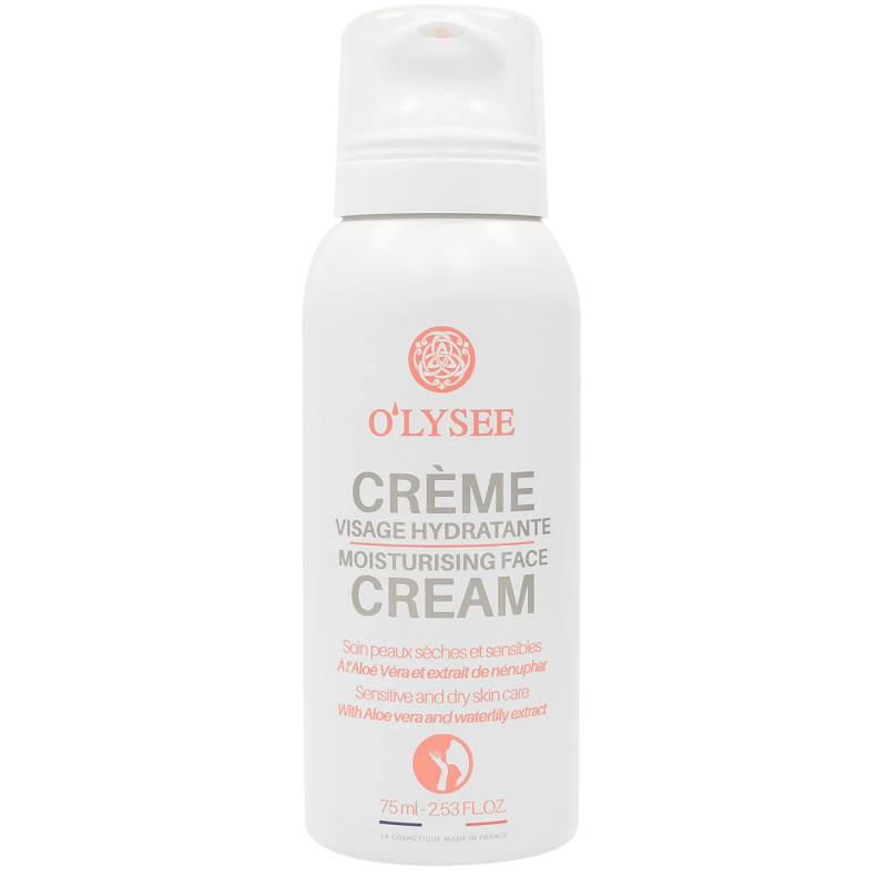 O'LYSEE Crème visage hydratante peaux sèches et sensibles 75ml