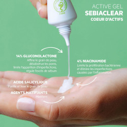 SVR SEBIACLEAR Active Gel Correcteur intensif boutons, points noirs, anti-marques 40ml