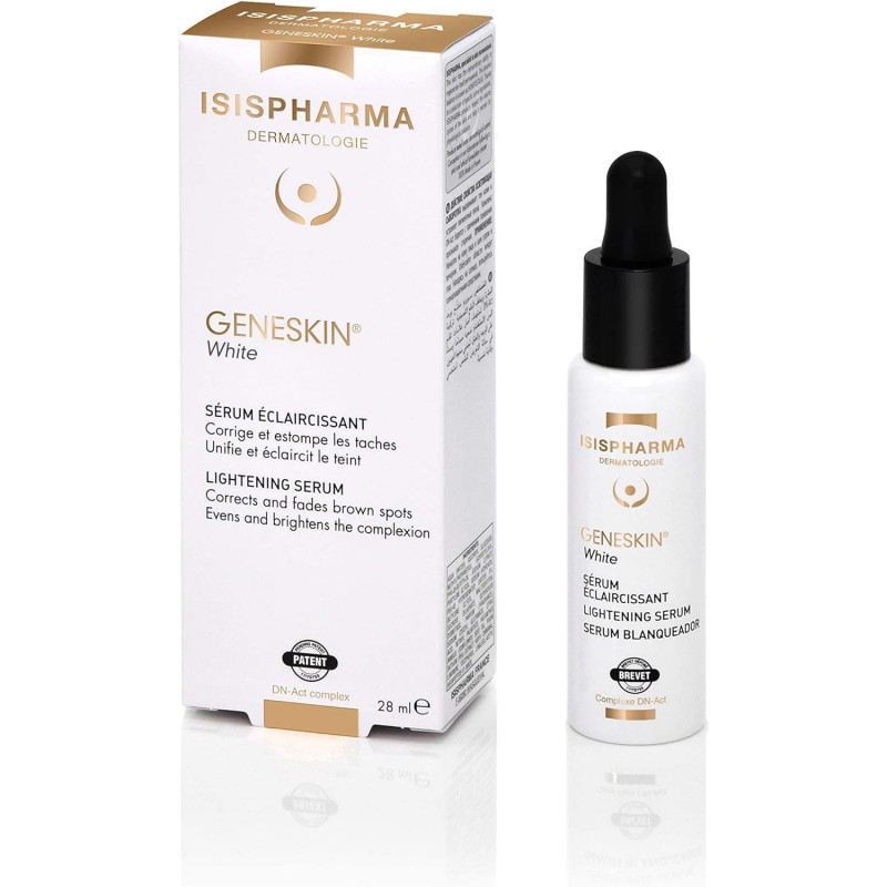 ISISPHARMA GENESKIN White Lightening Serum Anti-Spot, Anti-Ageing against Skin Ageing 28 ml