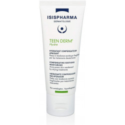 ISISPHARMA TEEN DERM HYDRA Crème Hydratante Anti-Imperfections pour Peaux à Tendance Acnéique Fragilisées Nourrit et Apaise 40ml