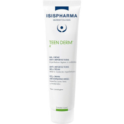 ISISPHARMA TEEN DERM K Gel Crème anti-imperfections, imperfections légères à modérées 30ml