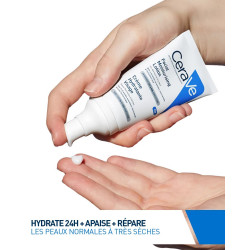 CERAVE Crème Hydratante Visage pour peaux normales à sèches 52ml