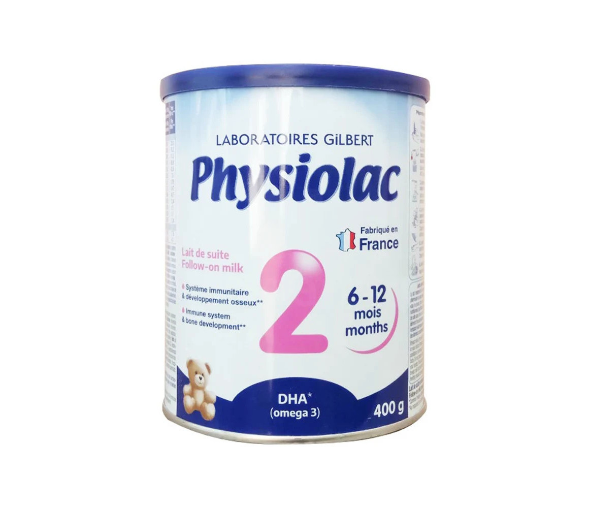 PHYSIOLAC Lait infantile 2ème âge 6-12 mois - 400g