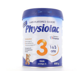 PHYSIOLAC Lait de Croissance 3ème âge 12-36 mois - 400g