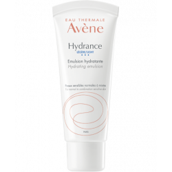 AVENE Hydrance Légère moisturising emulsion face cream for normal to combination sensitive skin 40ml tube