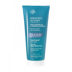 DUCRAY KERACNYL Foaming face & body gel tube 200ml