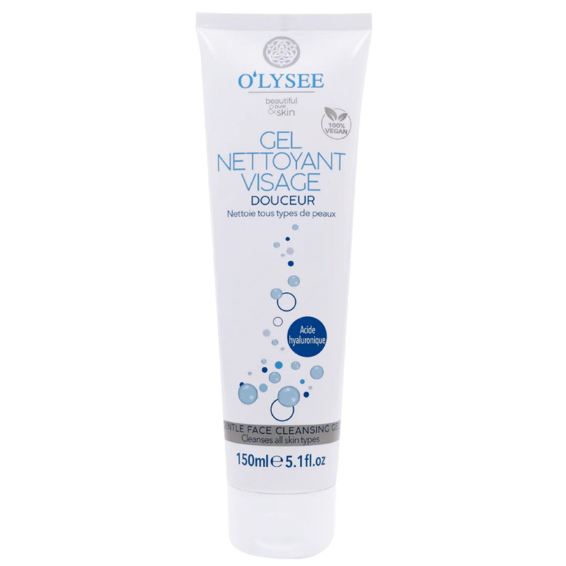 O'LYSEE Gentle Facial Cleansing Gel with Hyaluronic Acid 150ml