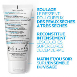 LA ROCHE-POSAY NUTRITIC INTENSE Crème nutri-reconstituante profonde pour peau sèche à très sèches 50ml